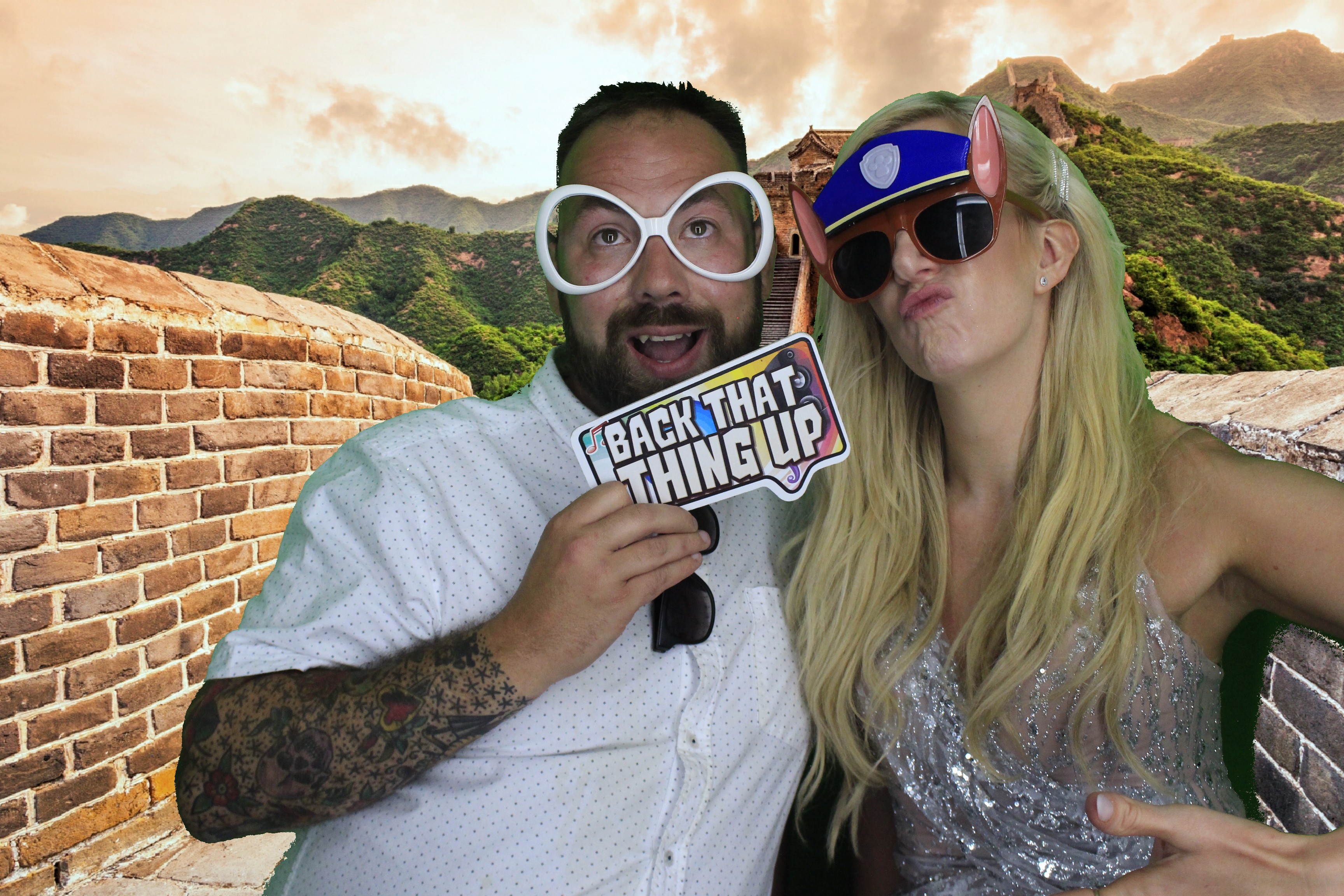 Clive and Gemma's Wedding | View more photos from the event at gallery.myphotoboothexperience.co.uk/u/MyPhotoBoothExperienceLtd/Clive-and-Gemmas-Wedding